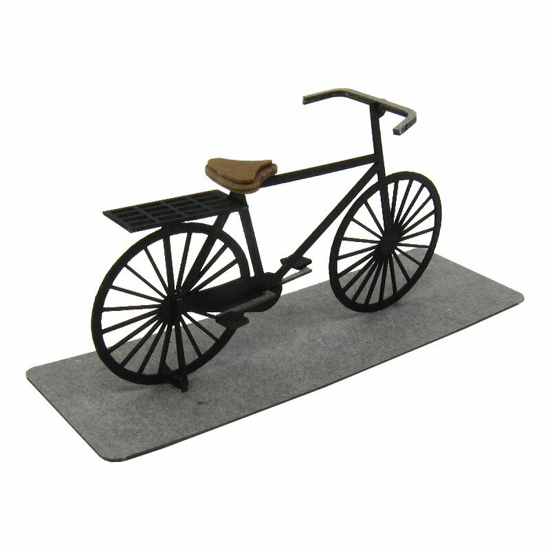 みにちゅあーとプチ 【自転車】 S=1/24 ◆みにちゅあーとキット おうち時間 工作 ミ...
