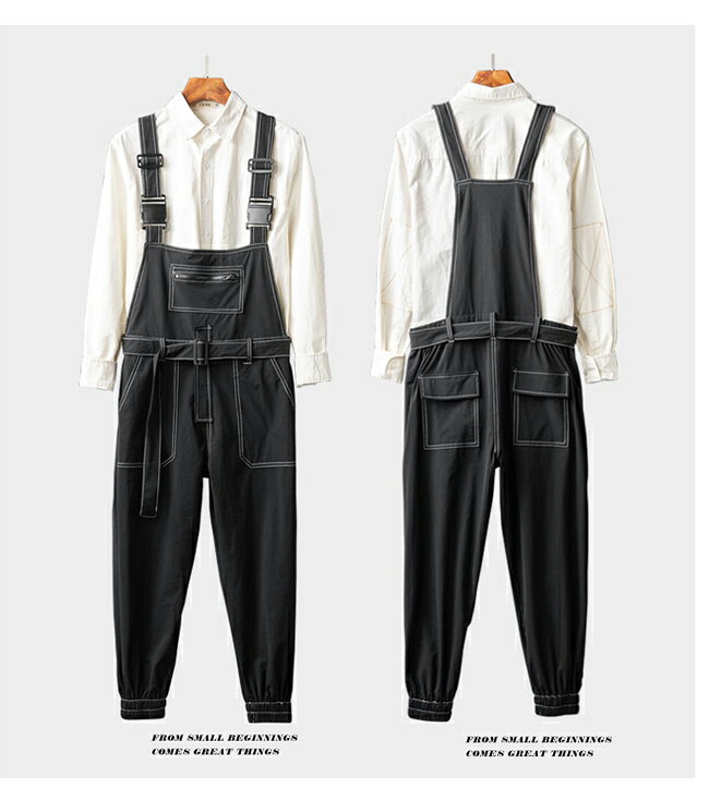 【ボトムス・オーバーオール】ダメージ つなぎ デニム ペインターパンツ オールインワン サロペット 個性