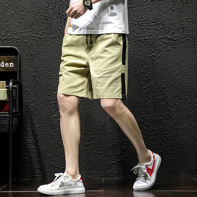 Rakuten - 【ボトムス・パンツ】ハーフパンツ カーゴパンツ 短パン カジュアル ウエストゴム