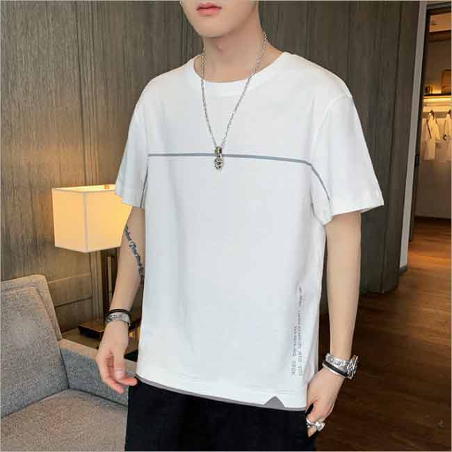 樂天商城 - 【トップス・Tシャツ】半袖Tシャツ プリント 夏物 カジュアル ロゴT