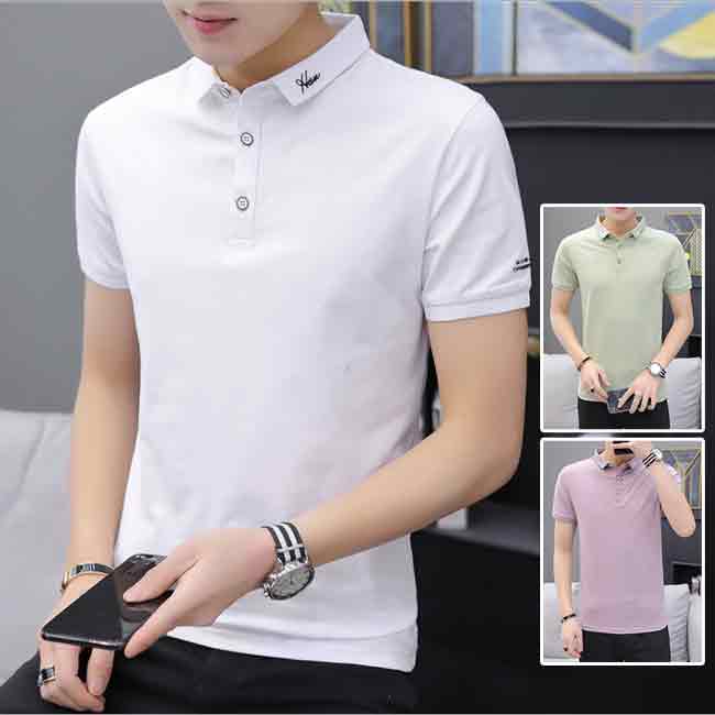 Rakuten - 【トップス・POLOシャツ】半袖 ポロシャツ ポロ ゴルフシャツ 夏服 シンプル