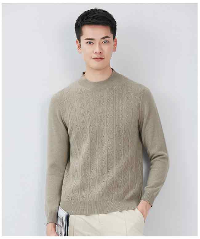 【トップス・セーター】長袖 ニットセーター 丸襟 カットソー インナーウェア 秋冬 厚手