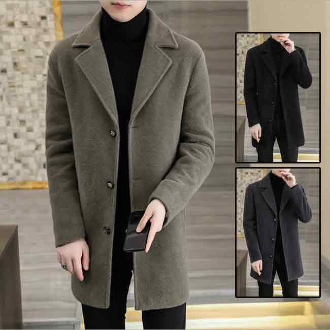 チェスターコートロングコートビジネ...