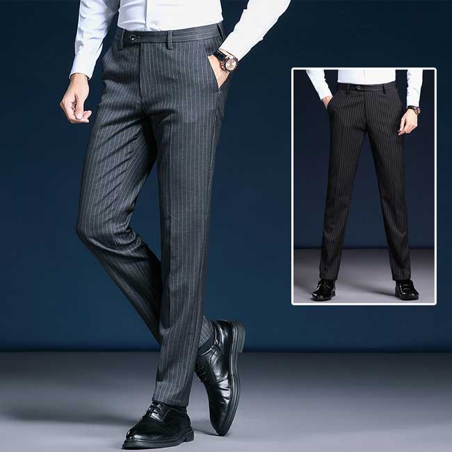 Rakuten - 【ズボン・パンツ】ビジネスパンツ スラックス 通勤 ストレッチ おしゃれ ボトムス カジュアルパンツ