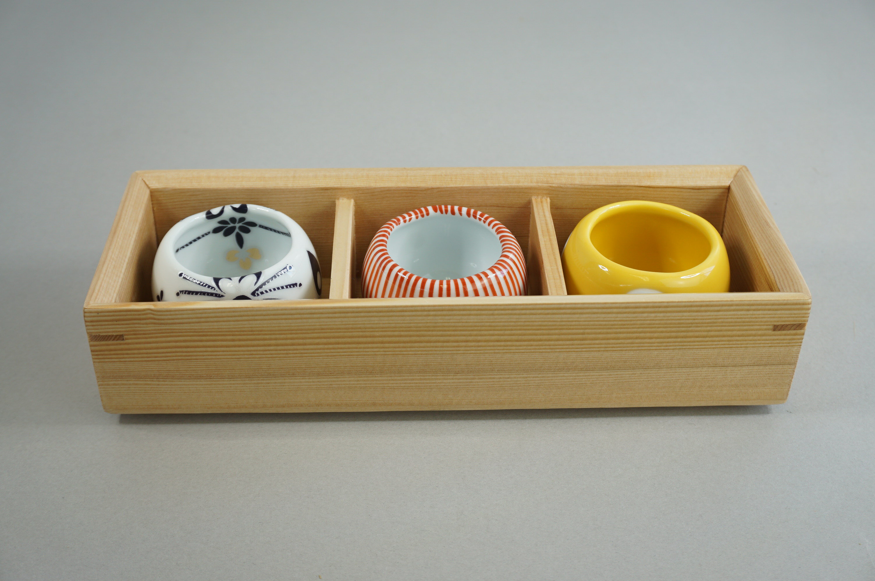 木和美・料理箱 三ッ仕切 木製仕切箱 かっぱ橋...の紹介画像2