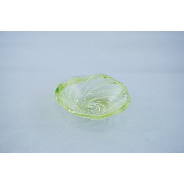 Rakuten - 荒波小判豆鉢　グリーン　ガラス製器　日本製　豆鉢　和食器 かっぱ橋 料理道具のデパート三起堂 煌彩