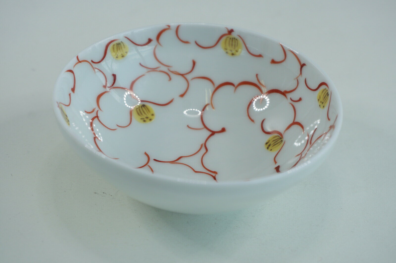 錦花詰　酒杯小付　有田焼　日本製　小鉢　小付　和食器 かっぱ橋 料理道具のデパート三起堂 煌彩