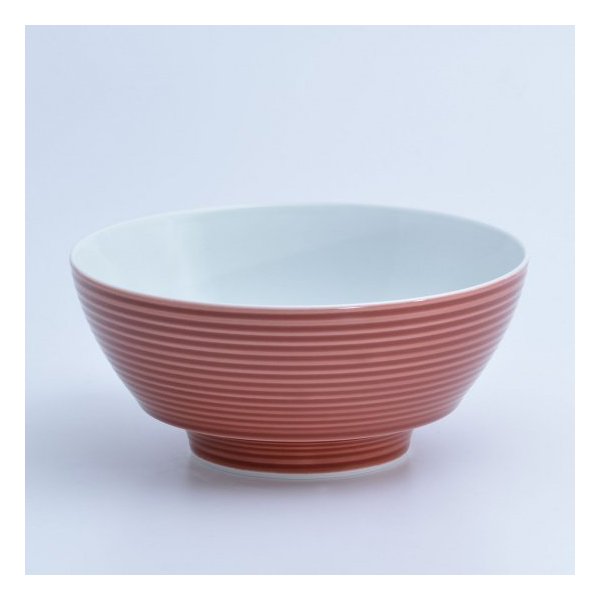 赤釉千段　究極のラーメン鉢　有田焼　日本製　ラーメン丼 かっぱ橋 料理道具のデパート三起堂 煌彩