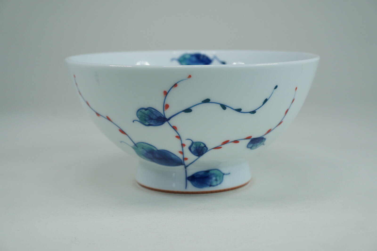 水引き草　4.5茶付　有田焼　日本製　お茶碗　茶碗　茶漬け　和食器 かっぱ橋 料理道具のデパート三起堂 煌彩