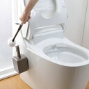 ◆1日限定!先着/最大【7500円OFFクーポン】トイレブラシ トイレクリーナー トイレ掃除 ブラシ 収納 ケース付き 便器 フチ裏 シンプル 省スペース トイ...