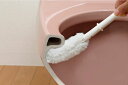 ◆1日限定!先着/最大【7500円OFFクーポン】トイレブラシ トイレクリーナー トイレ掃除 ブラシ 収納 便器 フチ裏 ホワイト シンプル 省スペース トイレ...
