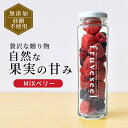 ドライフルーツ ギフト 砂糖不使用【フルセレ 1本 MIXベリー】フリーズドライ いちご【5%OFF クーポン 配布中】砂糖不使用 無添加 高級 ギフト プレゼ...