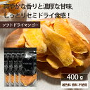 ドライフルーツ マンゴー【10％OFF クーポン 配布中】ドライフルーツ ソフト ドライマンゴー 400g 着色料・香料 不使用 ギフト ティー ヨーグルト 紅茶 シリアル トッピング【送料無料】