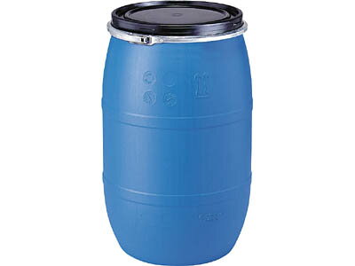 外寸：φ490×792mm 色相：ブルー 材質：超高分子量PE 重量：6.2kg 内容量：120L 大型商品扱いになります。 　 プラスチック製のためサビの心配をせず屋外で使用できます。 雨水、腐葉の貯蔵にが出来ます。 ■井戸水タンク　菜園　水やり　雨水タンク　日本製　サンコー　三甲　SANKO