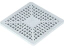 プラスチック製角マスM 格子フタ <外寸>26.2×26.2×2.4cm