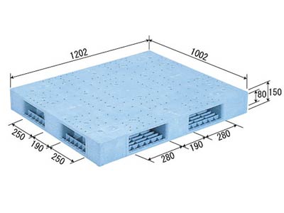 パレット　R4−1012F−2　1202×1002×150mm