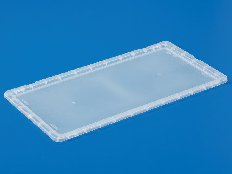 収納ボックス・収納ケース・プラスチックケース・プラスチックボックスサンテナーB#28-Nフタ＜外寸＞59.4×31.2×1.9cm