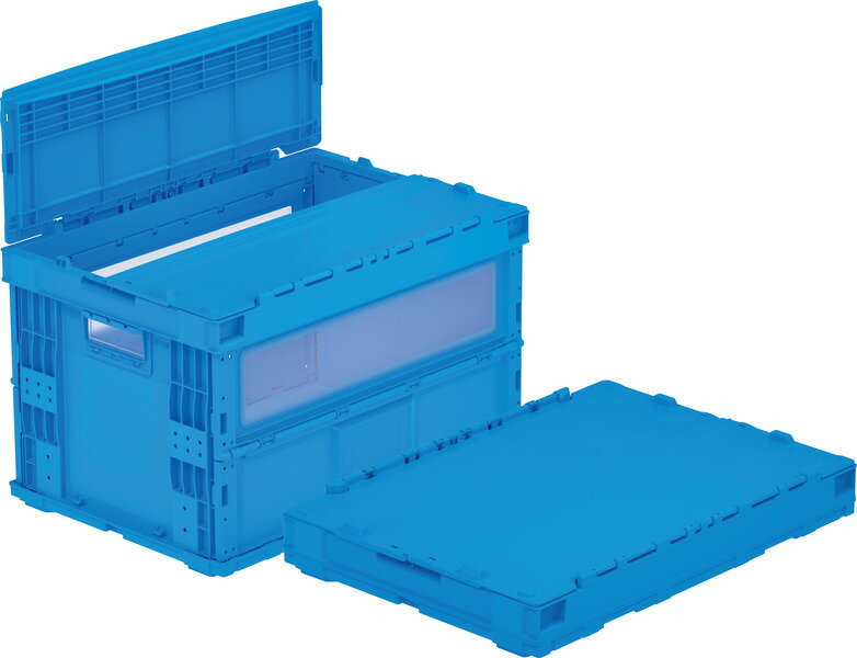 折りたたみ収納ボックス・収納ケース　マドコンHBC-51B-E ＜外寸＞53×36.6×33.4cm