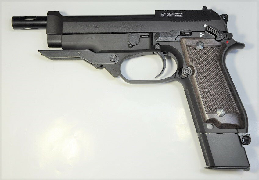 KSC BERETTA M93R 2nd HW 発火式モデルガン本体 KSC4123