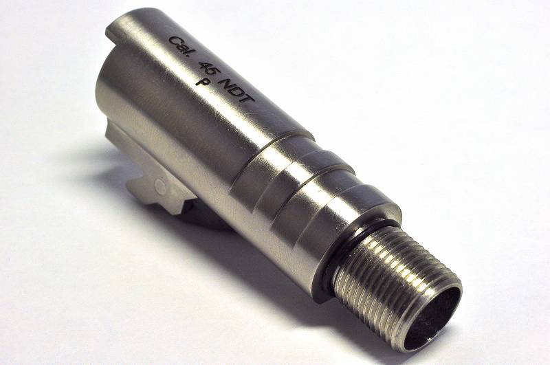 GUARDER チャンバー 東京マルイ M1911A1シリーズ＆Hi-CAPAシリーズ用 ステンレス Cal. 45 NDT 刻印 M1911-14(D)SVのサムネイル