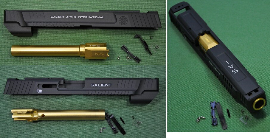 DETONATOR カスタムスライド SAI Tier2 東京マルイ S&W M&P9 5インチ Black SL-MP907BK-33000-WOEE 2