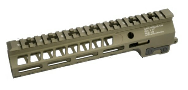 ANGRY GUN レイルハンドガード DDCカラー Geissele SMR MK14 M-LOK 9.5 inch 東京マルイ製 M4/ 次世代 電動/KSC GBB M4用 MK14-9.5-DDC