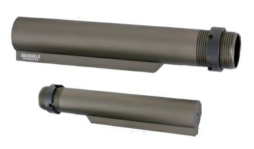 ANGRY GUN ストックパイプ DDCカラー GEISSELE Premium　6ポジション　アルミ 東京マルイ M4 MWS GBB用 GS-BT-TM-DDC