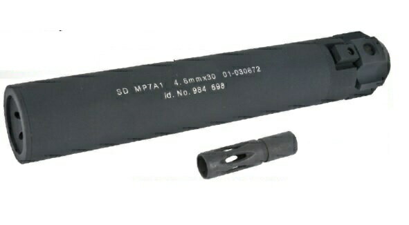 特価　ANGRY GUN サイレンサー ダミータイプ MP7A1 QD 12mm逆ネジ 東京マルイ用 AG-MP7DS-TMV2