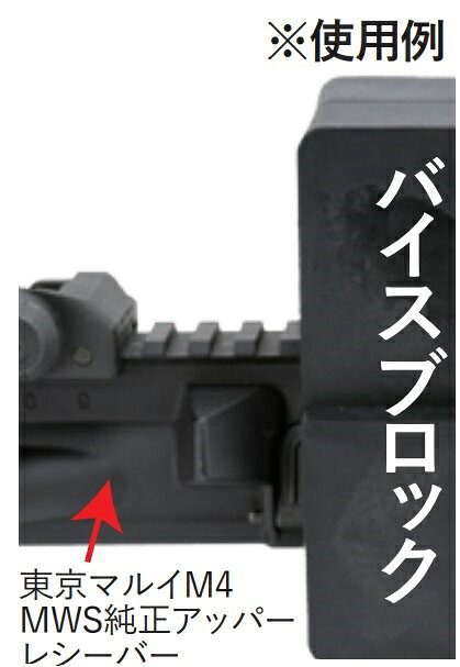 NB バイスブロック　東京マルイMWS M4　AR15アッパーレシーバー用