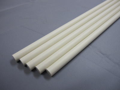 PVC（アイボリー) 切削細物丸棒 10φX1000mm