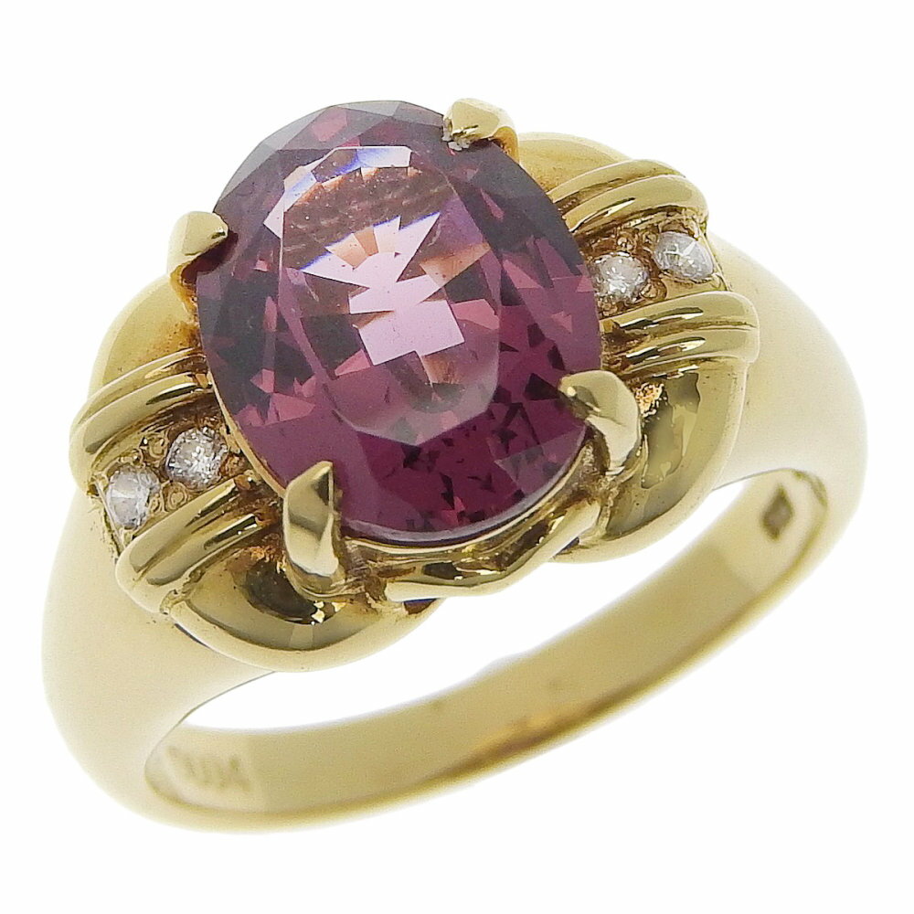 yԕiOKz2.95ct VR[hCgK[lbg O 11 K18YG \[eBOt v0.04ct VR_C fB[X 18K 18 CG[S[h ꗱ 1 ȉ~ I[oyzyÁz