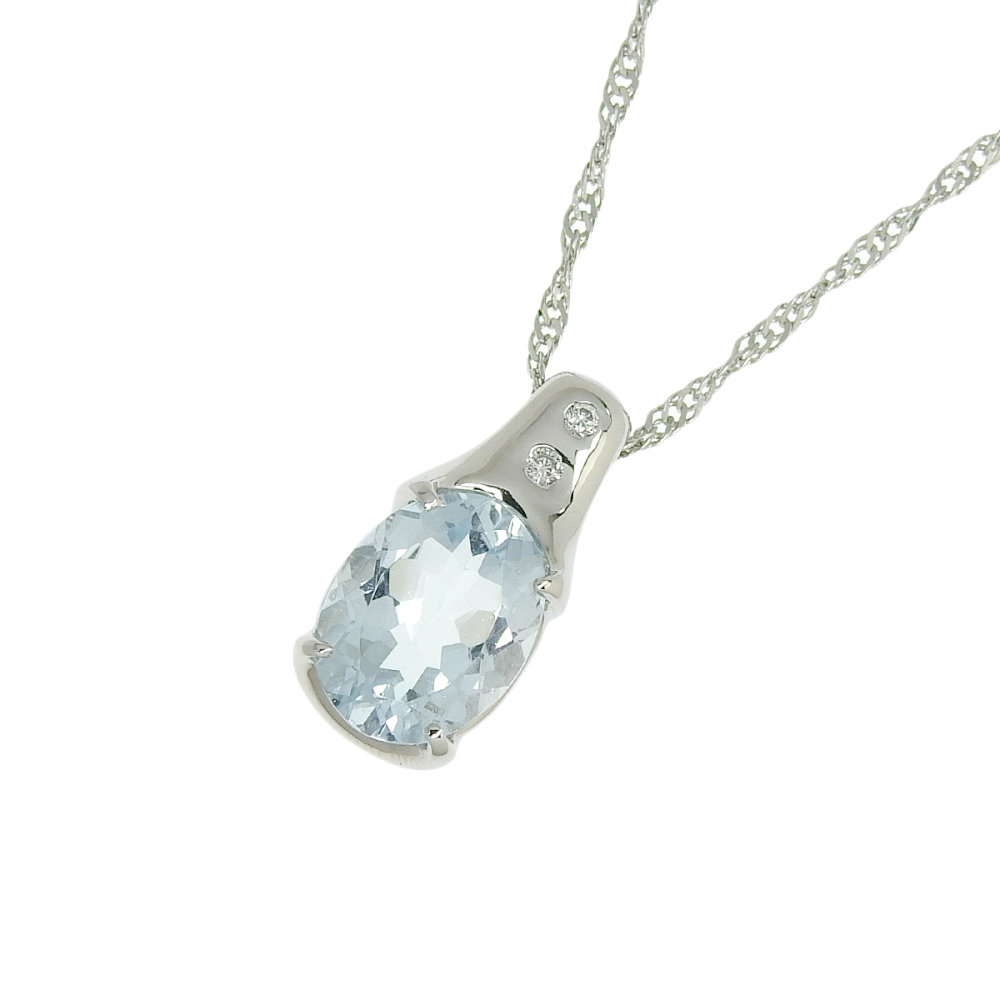 【中古】1.60ct天然アクアマリ...