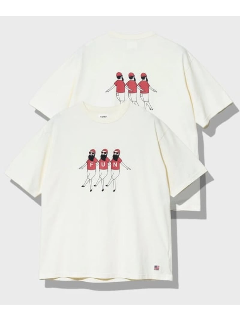 modem design/モデムデザイン USATee -trioおじさん- (MENS) GSC MENS SELECT ゴースローキャラバン トップス カットソー Tシャツ ベージュ ブラック【送料無料】 Rakuten Fashion