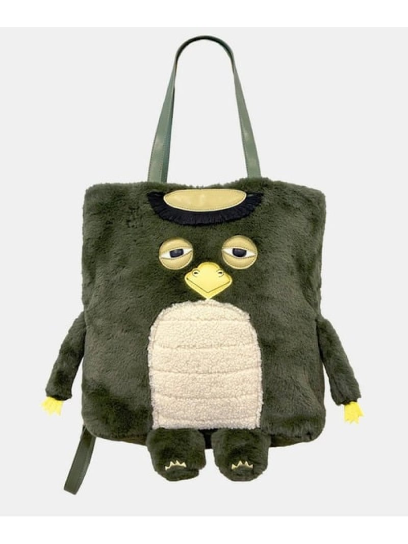 ROOTOTE/ルートート EU.TALL 2Way クリプテッド-D (WOMENS) GSC WOMENS SELECT ゴースローキャラバン バッグ トートバッグ カーキグリーン【送料無料】[Rakuten Fashion]
