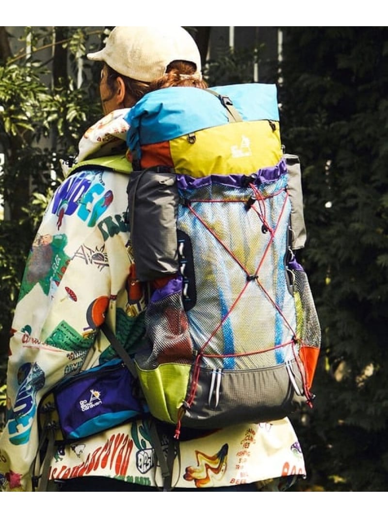 リップストップクレイジー LONG HIKER SACK go slow caravan ゴースローキャラバン バッグ リュック・..