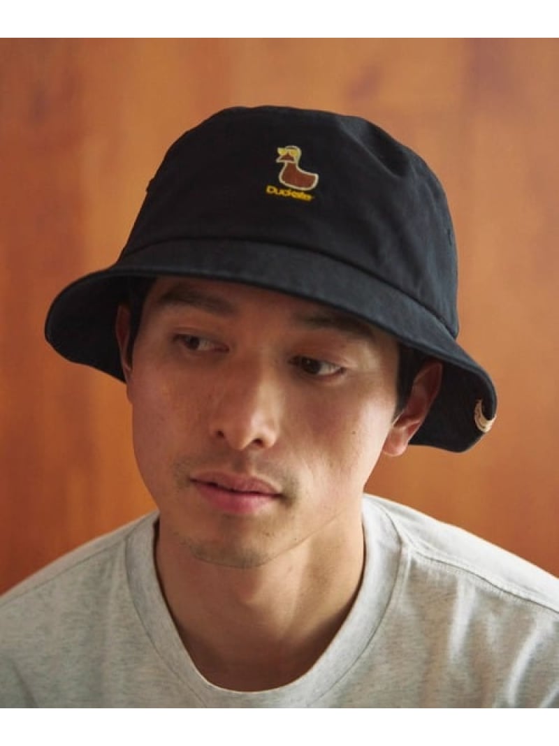 Rakuten - DUCKSTER/ダックスター 洗いツイルハット Duckster ゴースローキャラバン 帽子 ハット ベージュ ブラック ネイビー[Rakuten Fashion]