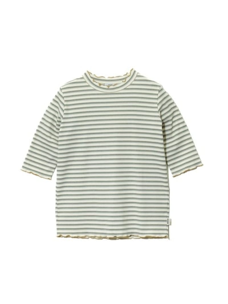 Rakuten - 【SALE／40%OFF】GENTIL/ジャンティー マルチボーダーテレコメロウ裾6分袖TEE (WOMENS) GSC WOMENS SELECT ゴースローキャラバン トップス カットソー・Tシャツ ベージュ ブラック【RBA_E】[Rakuten Fashion]