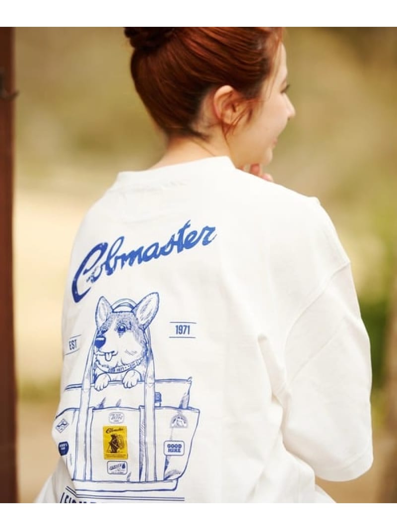 Rakuten - COBMASTER/コブマスター 吸水速乾/抗菌防臭ルーズTEE《ドッグイントート》(MENS) COBMASTER ゴースローキャラバン トップス カットソー・Tシャツ ベージュ パープル ホワイト【送料無料】[Rakuten Fashion]
