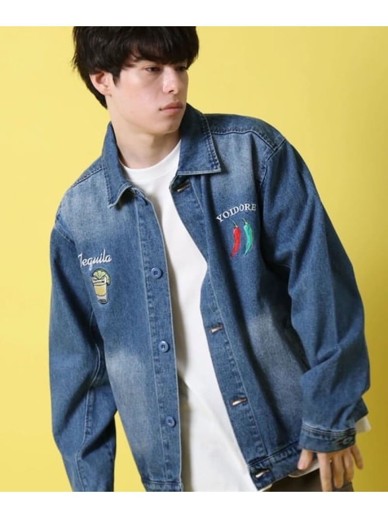 YOIDORE/酔いどれ テキーラ デニム ジャケット(MENS) SELECT BRANDS ジャックローズ ジャケット・アウター ブルゾン・ジャンパー ブルー【送料無料】[Rakuten Fashion]
