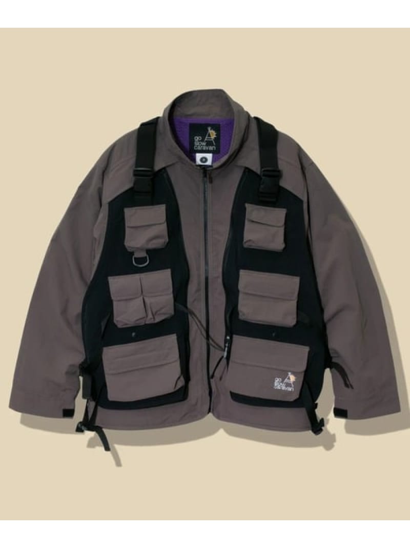 【SALE／30%OFF】ライトシェルナイロンユーティリティー3WAYJKT (MENS) go s