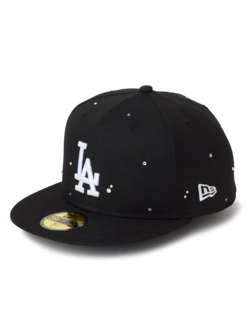 Rakuten - NEW ERA/ニューエラ 59FIFTY Night Out ラインストーン SELECT BRANDS ジャックローズ 帽子 キャップ ブラック ネイビー【送料無料】[Rakuten Fashion]