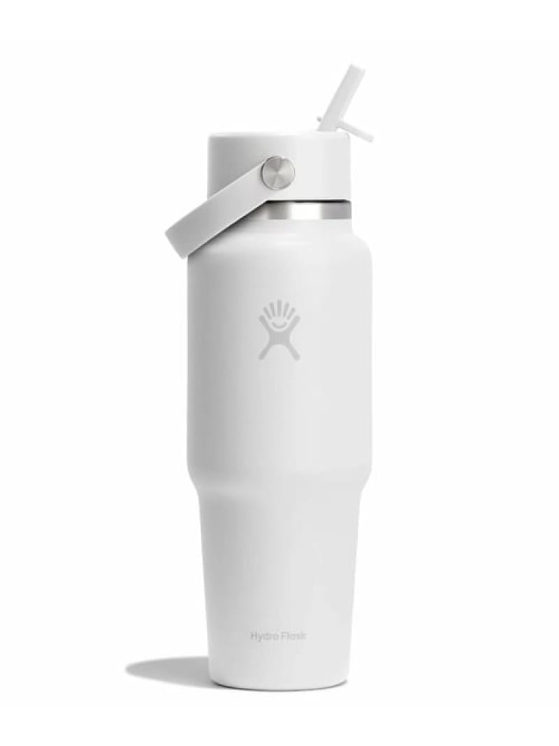 Rakuten - Hydro Flask/ハイドロフラスク 32oz TRAVEL BOTTLE WITH FLEX STRAW GSC GOODS & SHOES SELECT ゴースローキャラバン インテリア・生活雑貨 その他のインテリア・生活雑貨 ホワイト ピンク グレー ブルー【送料無料】[Rakuten Fashion]