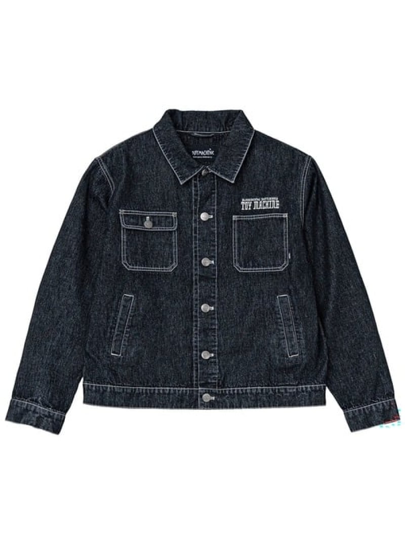 Rakuten - TOY MACHINE/トイマシーン RITUAL SECT DENIM JACKET(MENS) SELECT BRANDS ジャックローズ ジャケット・アウター ブルゾン・ジャンパー ブラック【送料無料】[Rakuten Fashion]