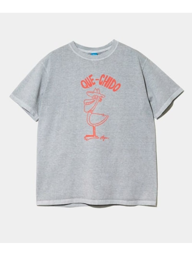 Rakuten - GOOD ON/グッドオン BIRD SS TEE (MENS) Good On ゴースローキャラバン トップス カットソー・Tシャツ ブラック【送料無料】[Rakuten Fashion]