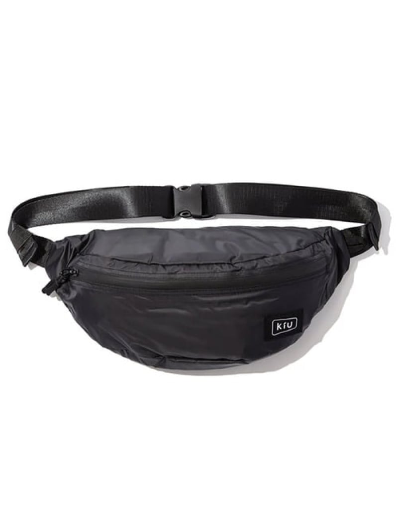 Rakuten - KiU/キウ WATERPROOF BODY BAG KiU ゴースローキャラバン ジャケット・アウター ポンチョ ブラック グリーン ブルー[Rakuten Fashion]