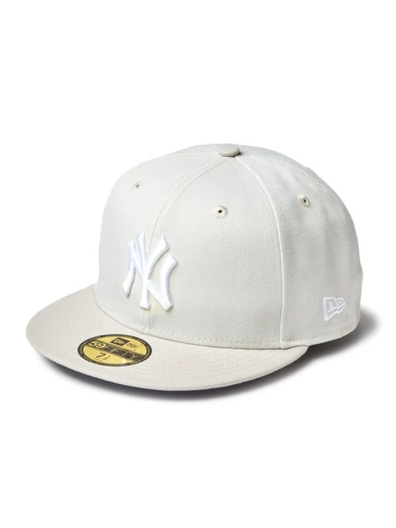 Rakuten - NEW ERA/ニューエラ 59FIFTY powered by GORO NEW ERA ゴースローキャラバン 帽子 キャップ ホワイト ブルー ネイビー【送料無料】[Rakuten Fashion]