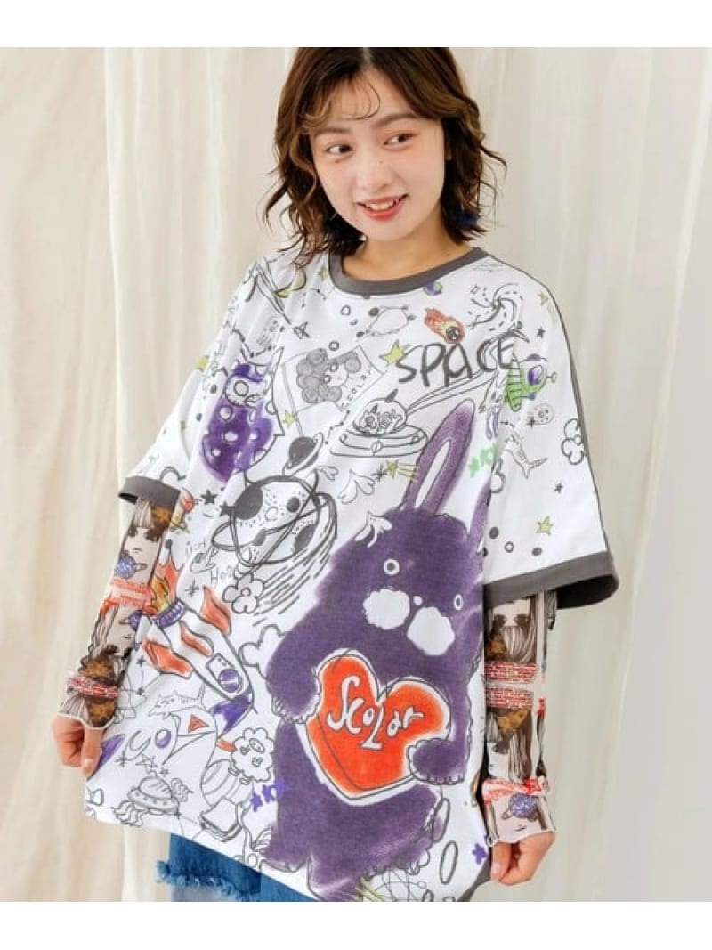 ScoLar/スカラーラビル柄バイ...