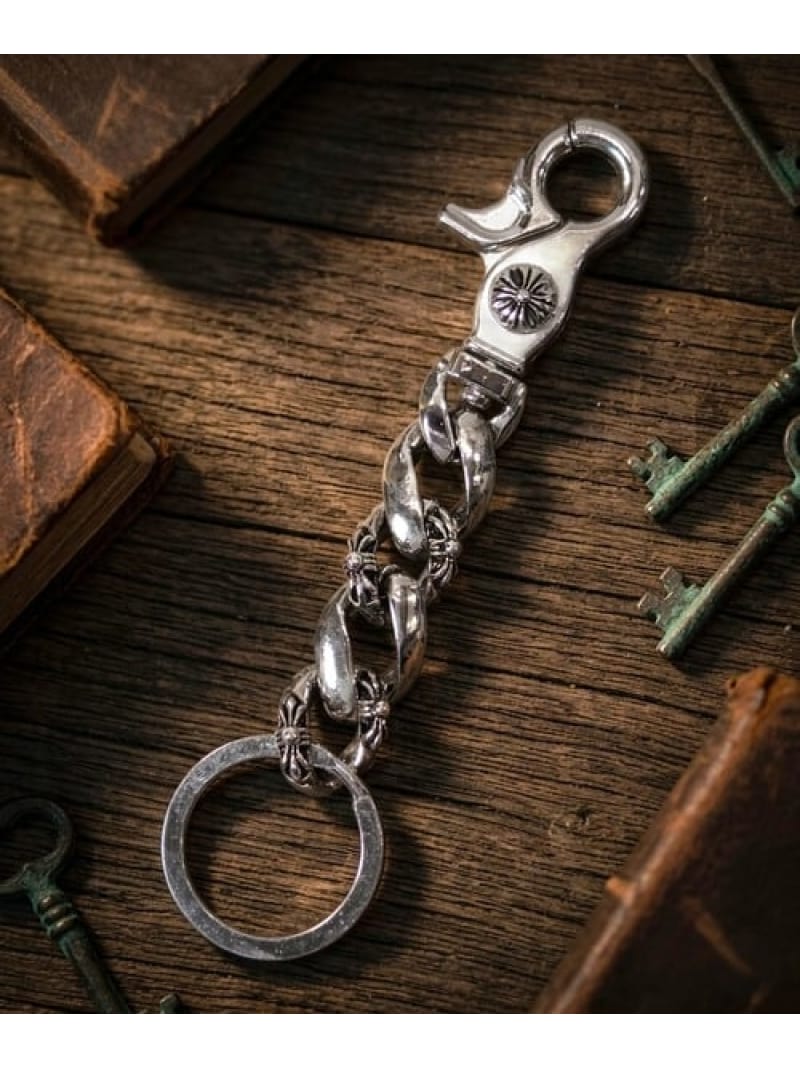 Hawaiian Jewelry - GA CLASSIC KEY CHAIN3 GALLIS ADDICTION ジャックローズ アクセサリー・腕時計 その他のアクセサリー・腕時計 シルバー[Rakuten Fashion]