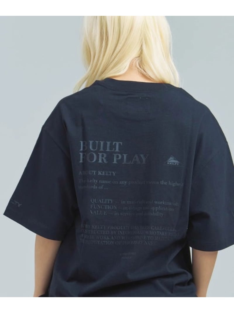 Rakuten - KELTY/ケルティ URBAN LETTERED S/S T-SHIRT(MENS) SELECT BRANDS ジャックローズ トップス カットソー・Tシャツ ブラック【送料無料】[Rakuten Fashion]