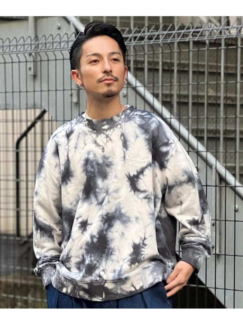 Rakuten - 【SALE／60%OFF】JE-タイダイBIG-クルースウェット(MENS) JACKROSE ジャックローズ トップス スウェット・トレーナー イエロー ブラック【RBA_E】[Rakuten Fashion]
